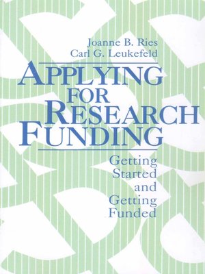 cover image of Applying for Research Funding